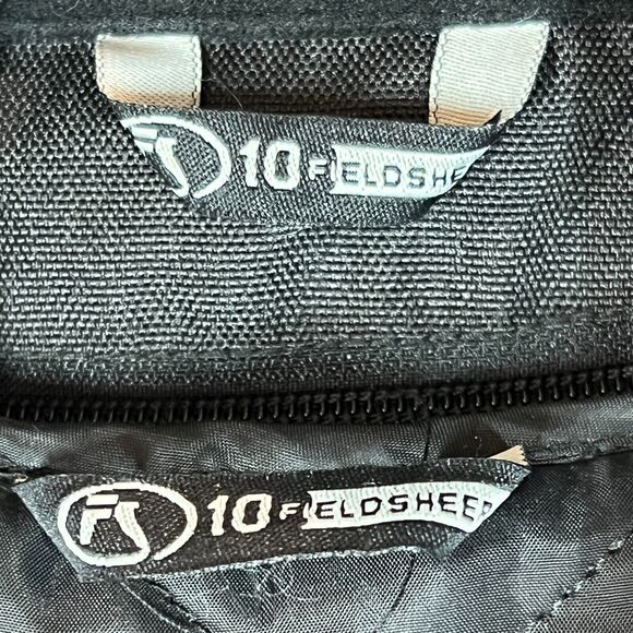 Fieldsheer Jacket Womens Size 10 Black Motorcycle Padded Phoslite Protective - Picture 3 of 9